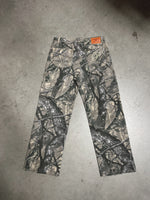Load image into Gallery viewer, Double Knee Baggy Camo Carpenter Pants