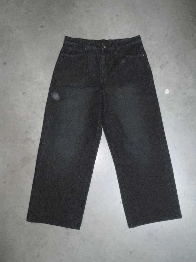 Black Denim Baggy Jeans